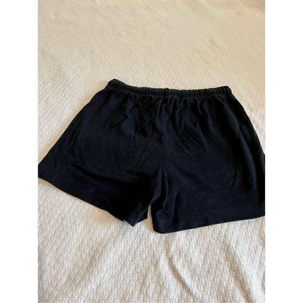 Zenana black sweatpant short size L - Picture 2 of 8
